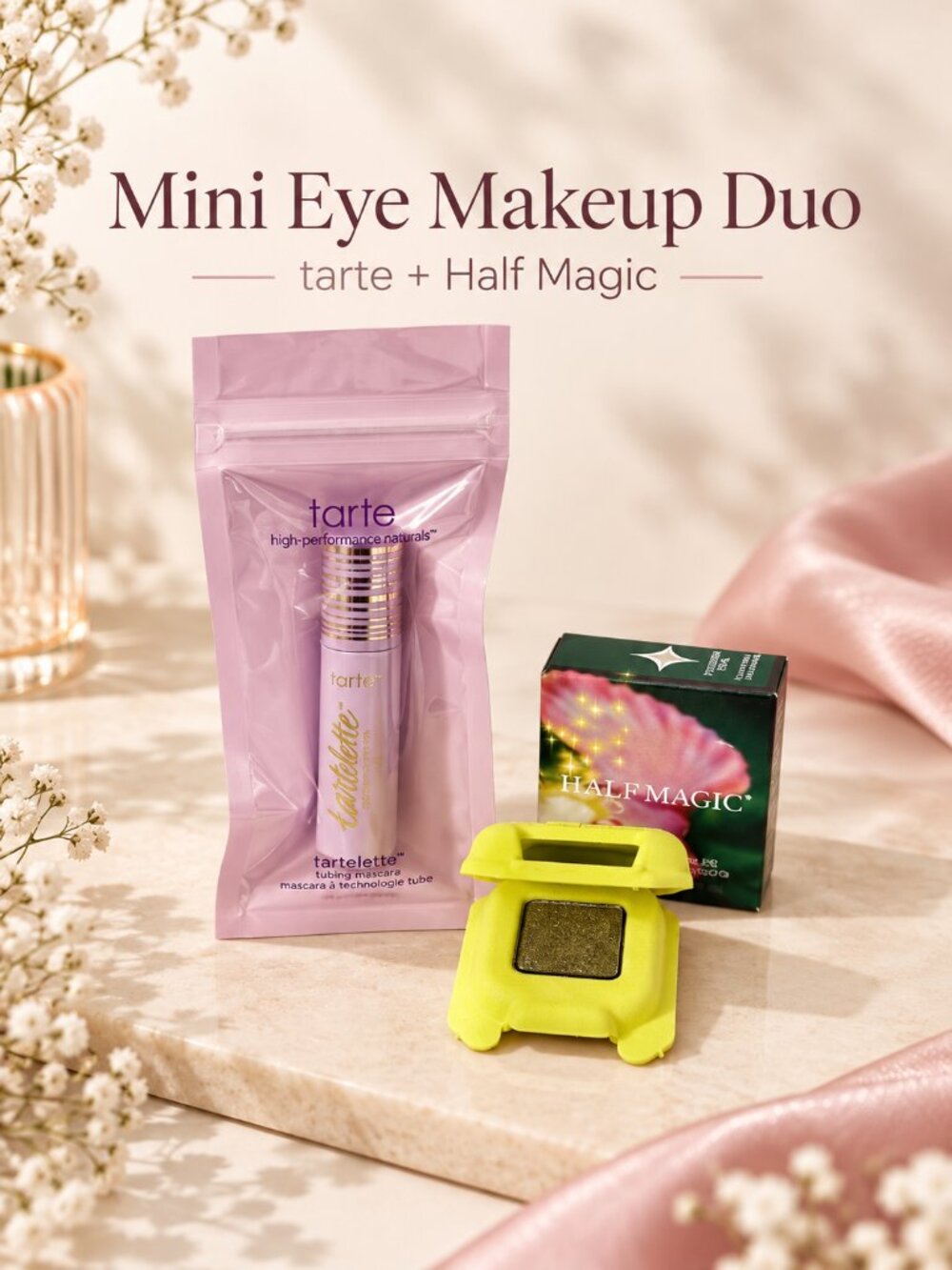 tarte Tartelette Tubing Mascara + Half Magic Eyeshadow Mini Duo